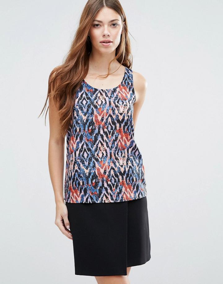 Blend She Damian Print Tank Top - Multi