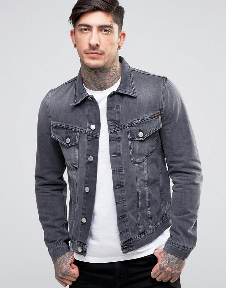 Nudie Jeans Co Billy Denim Jacket - Black
