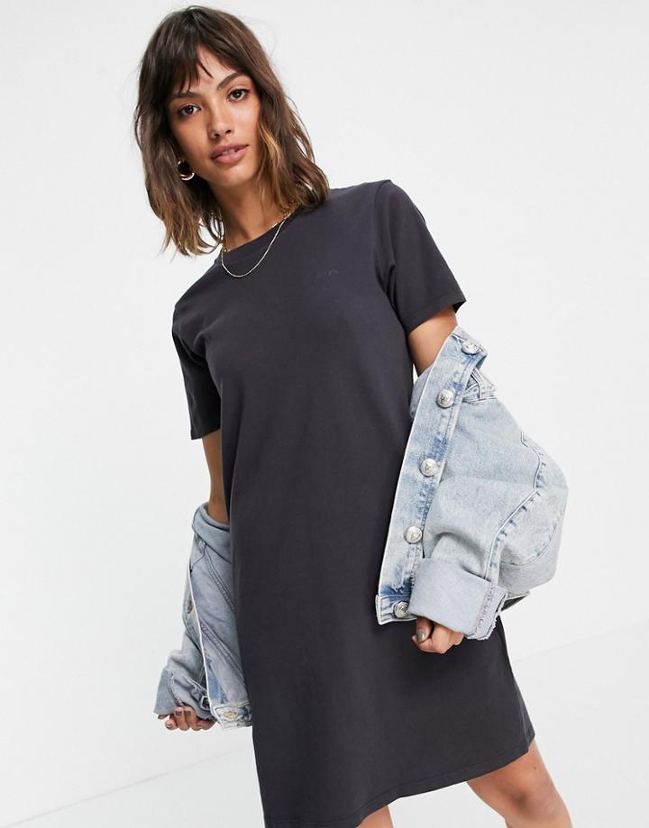Levi's T-shirt Dress In Black
