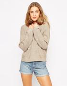 Asos Ultimate Chunky Sweater - Oatmeal