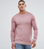 Ted Baker Tall Crew Neck Sweater - Pink