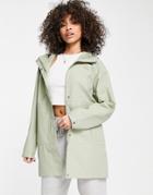 The North Face Woodmont Parka In Light Green