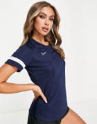 Nike Football Academy Dri-fit T-shirt In Navy