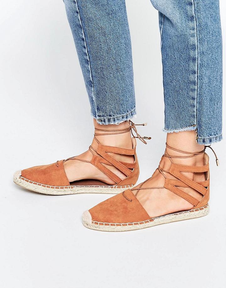 Head Over Heels By Dune Tan Espadrille Sandals - Tan Mf