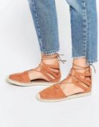 Head Over Heels By Dune Tan Espadrille Sandals - Tan Mf