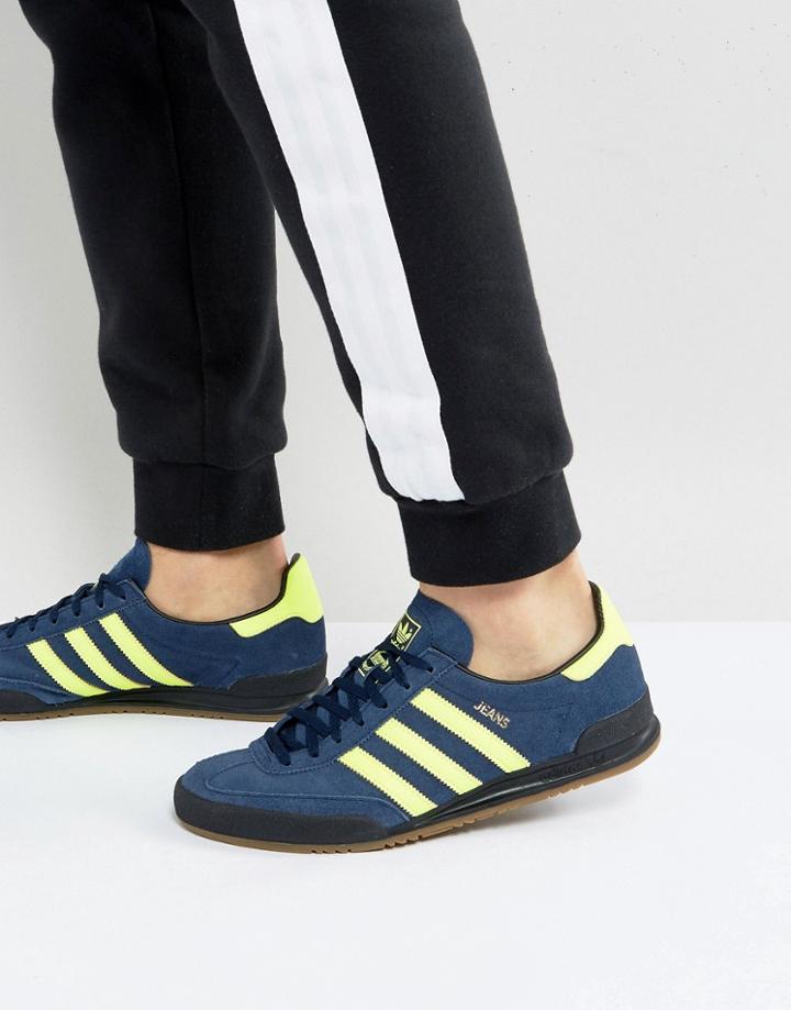 Adidas Originals Jeans Sneakers In Navy Cg3243 - Navy