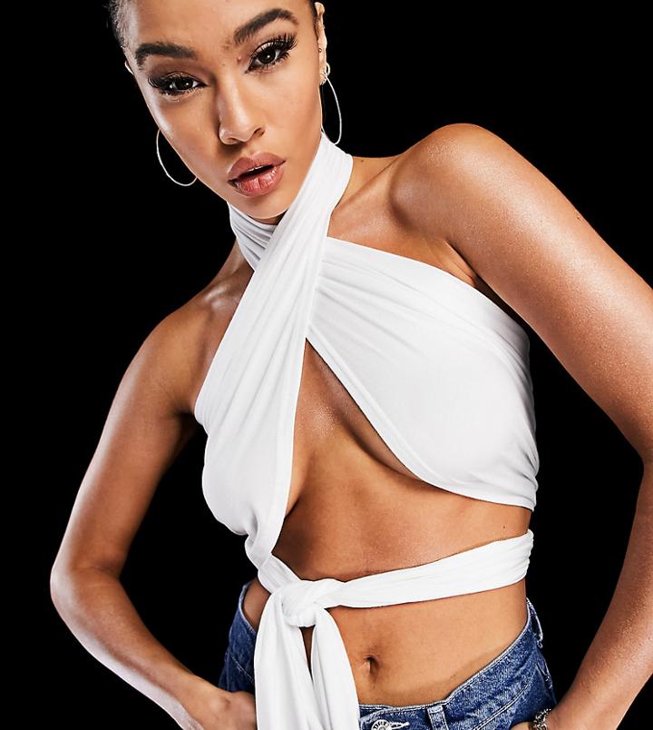 Asyou Multiway Halter Top In White