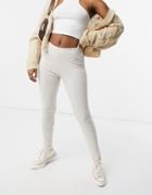 Asos Design Mix And Match Lounge Leggings In Stone-neutral