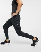 Asos 4505 Skinny Fit Training Sweatpants With Cargo Pockets-black