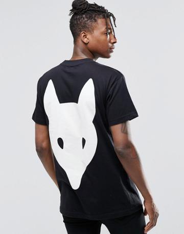 Long Clothing Fox T-shirt - Black
