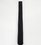 Asos Tall Slim Tie In Black - Black