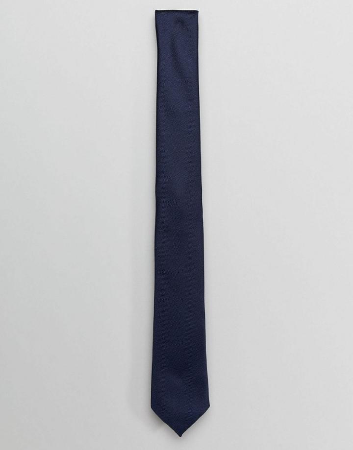 New Look Tie In Navy - Navy