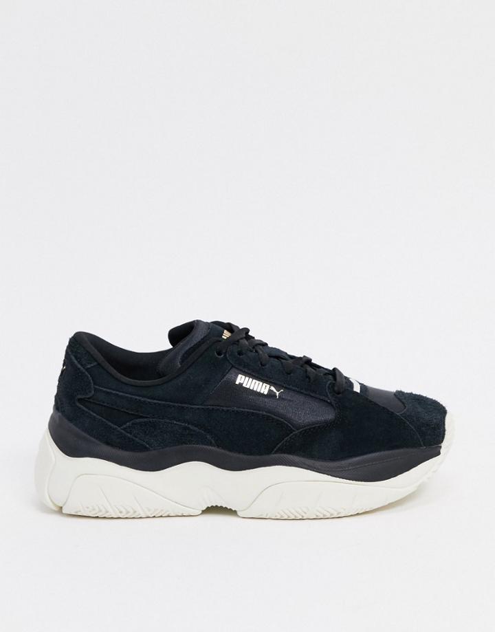 Puma Storm.y Soft Sneakers In Black