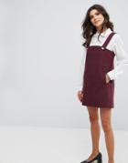 Ba & Sh Pini Detail Mini Dress - Red