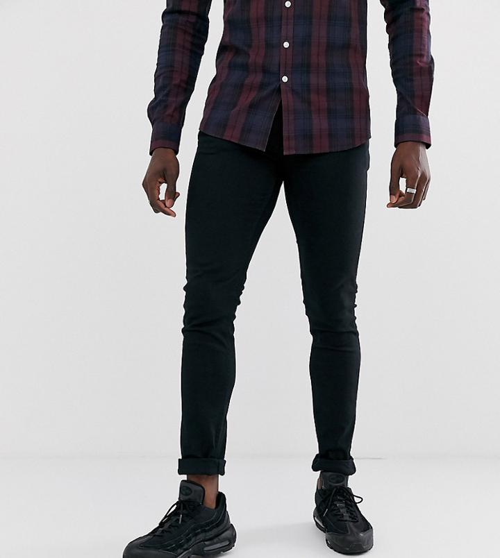 Farah Drake Skinny Fit Jeans In Black