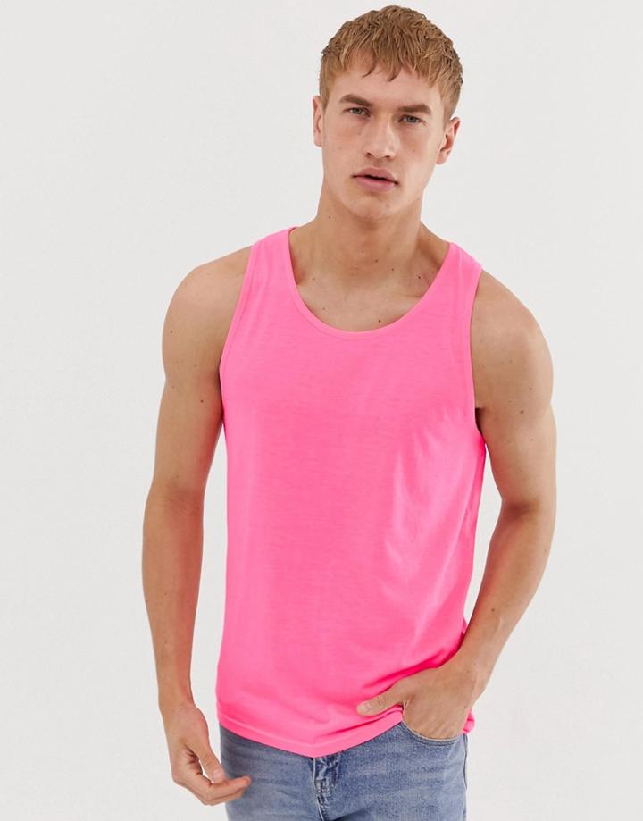 Brave Soul Longline Drop Arm Hole Tank