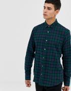 Only & Sons Checked Shirt - Green