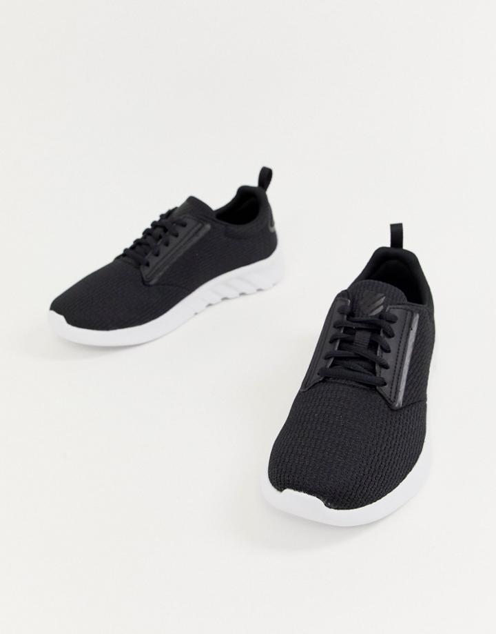 K Swiss Aeronaut Sneaker In Black And White - Black