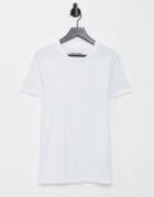 Jack & Jones Originals Muscle Fit T-shirt In White