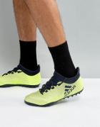 Adidas Soccer X 17.3 Astro Turf Sneakers In Yellow Cg3727 - Yellow
