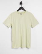 Selected Homme 'the Perfect Tee' T-shirt In Light Green