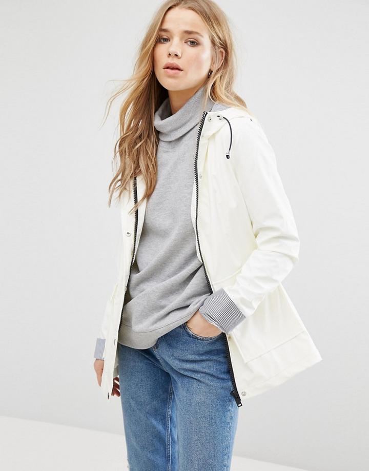 New Look Matte Anorak - White