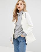 New Look Matte Anorak - White