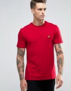 Lyle & Scott T-shirt Eagle Logo In Red - Red