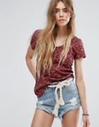 Gandys Marrakesh Print T-shirt - Red