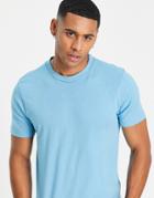 Le Breve Muscle Fit T-shirt In Pale Blue