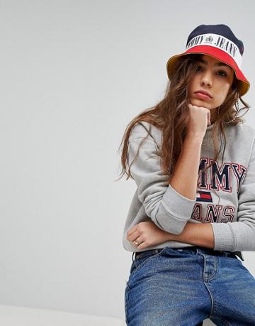 Tommy Jean 90s Capsule Bucket Hat - Multi