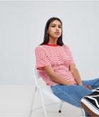 Noisy May Stripe T-shirt - Multi