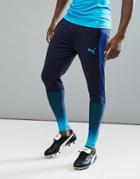 Puma Soccer Evotrg Training Tech Pants In Navy 65536150 - Navy