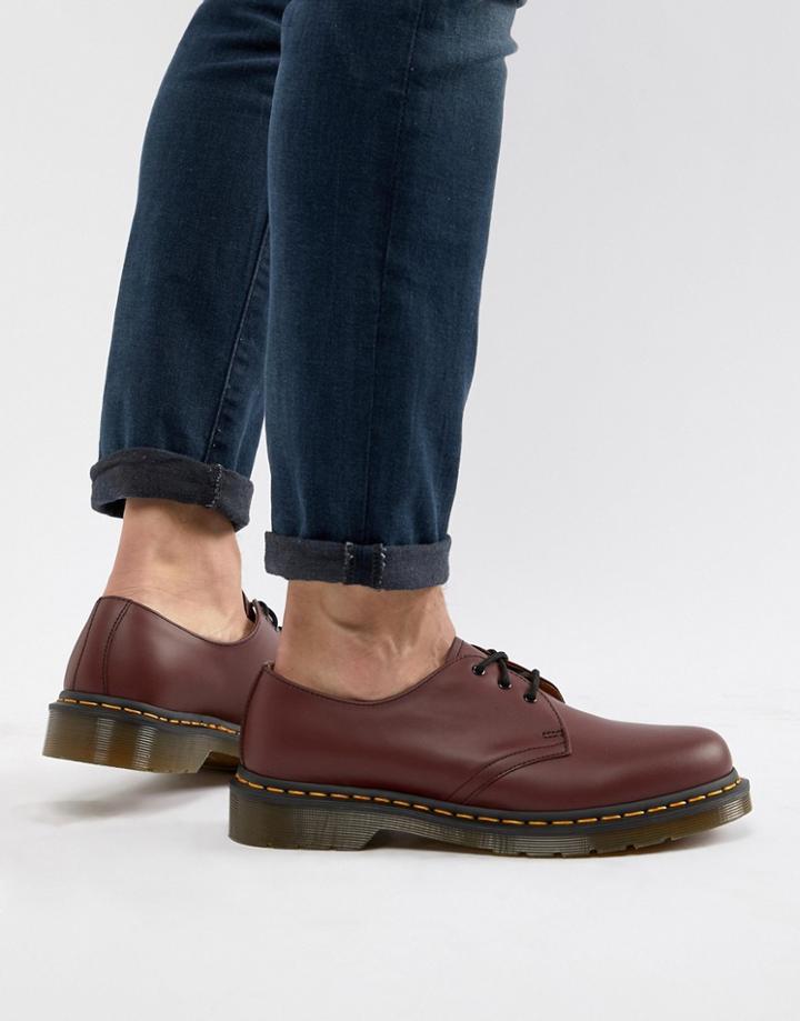 Dr Martens Original 3-eye Shoes In Red 11838600