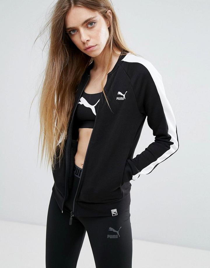 Puma Archive Logo T7 Track Jacket - Black