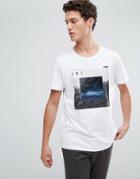 Jack & Jones Core Oversized T-shirt With Graphic - White