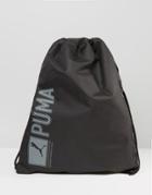 Puma Pioneer Drawstring Backpack In Black 7346801 - Black
