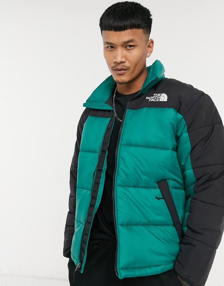 The North Face Himalayan Insulated Jacket In Green