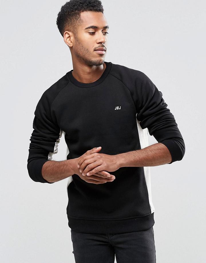 Jack & Jones Sweat With Logo - Black