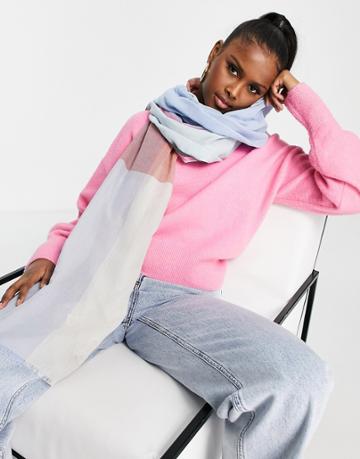 Becksondergaard Plaid Scarf In Gray