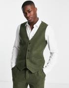 Bolongaro Trevor Loose Fit Wool Blend Vest-green