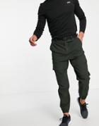 Asos 4505 Woven Sweatpants With Cargo Pockets-black