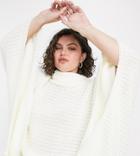 In The Style Plus X Billie Faiers Rollneck Cape Sweater In White