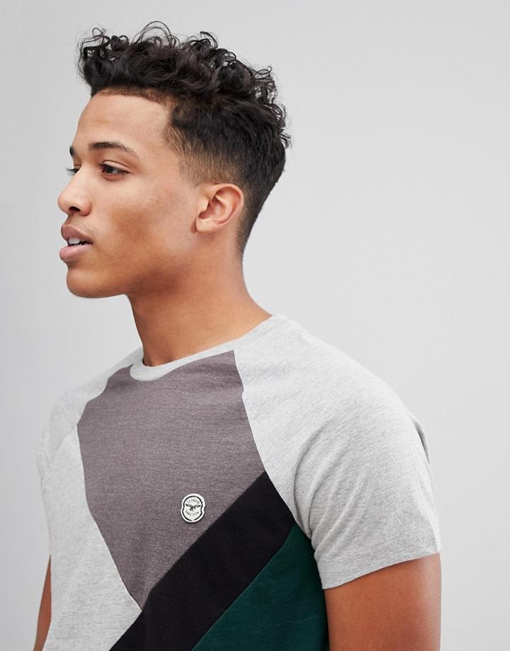 Le Breve Stripe T-shirt - Gray