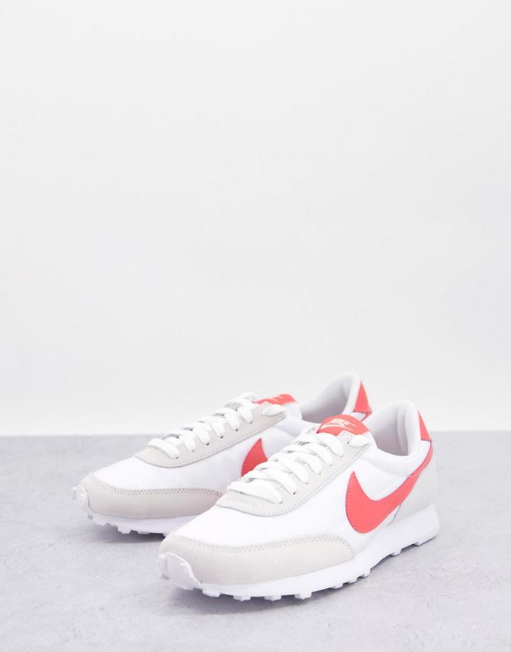 Nike Daybreak Sneakers In White/magic Ember