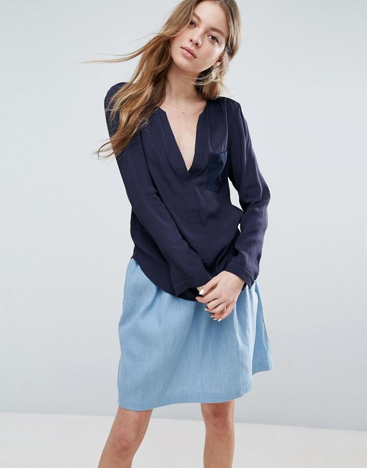 See U Soon Loose Blouse - Navy