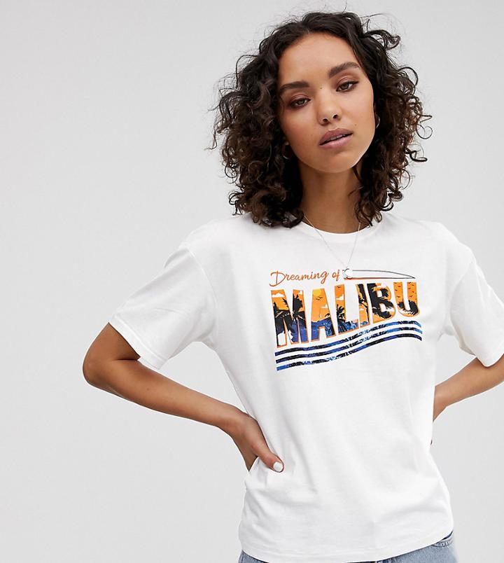 Only 'malibu' Jersey T-shirt