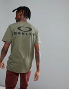 Oakley 50-bark T-shirt Back Logo Print In Dark Green - Green