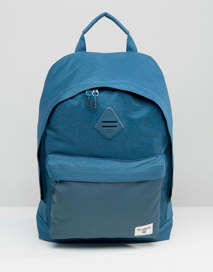Billabong All Day Backpack In Teal - Blue