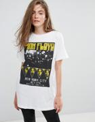 Gestuz Lidi Oz Print Band T-shirt - White